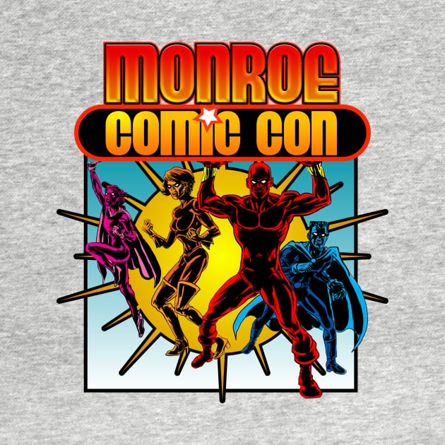Monroe Comic-Con Logo Tee by gpill22